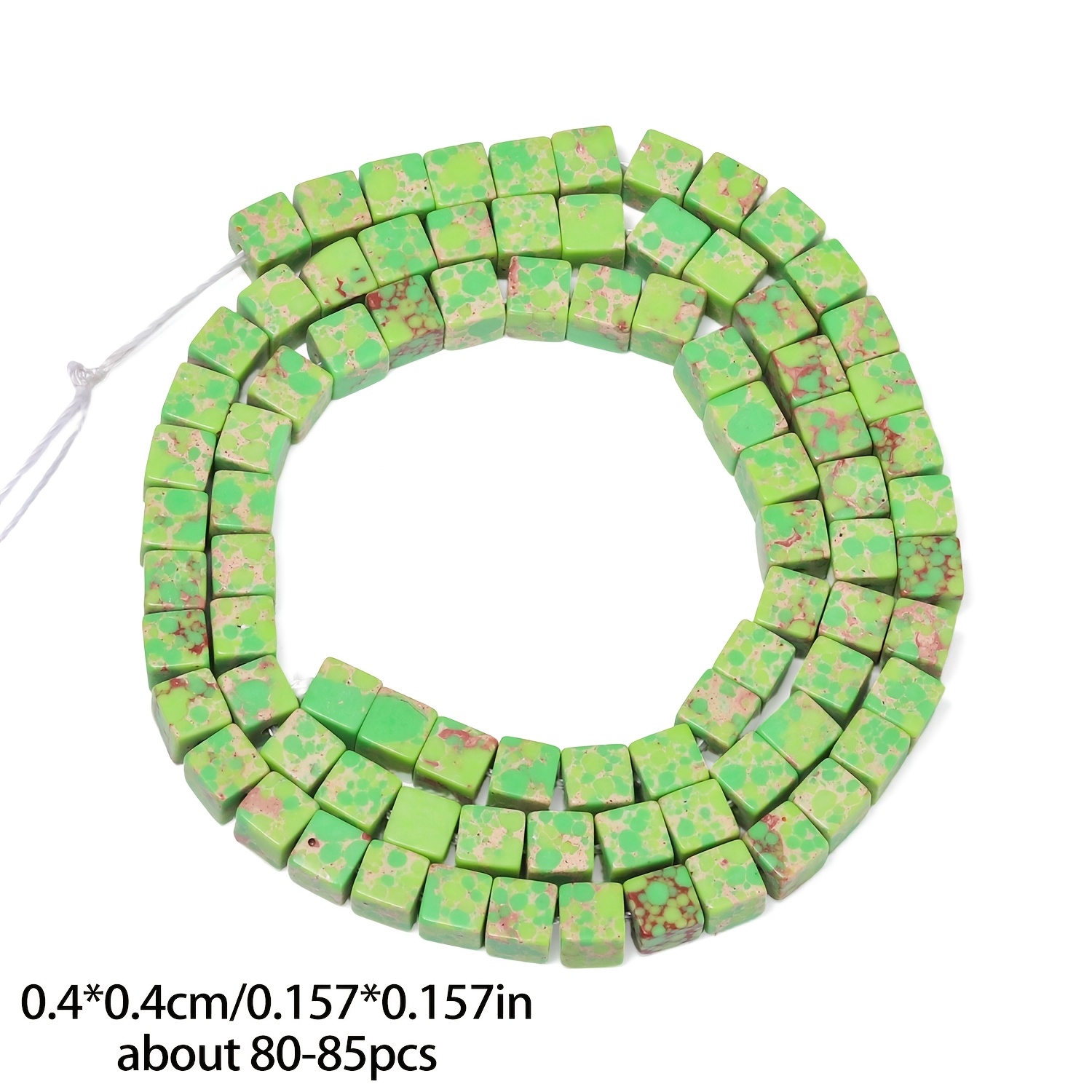 Natural Stone Cube Beads for DIY Jewelry Making
